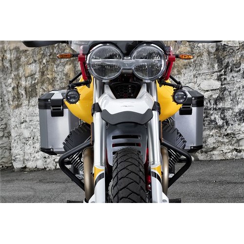 FARI ANTERIORI-Coppia Fari LED Supplementari per Moto Guzzi Vari Modelli