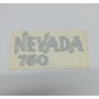 DECALCOMANIE - ADESIVI-Decalcomania copriaccumulatore per Moto Guzzi Nevada 750 I° serie