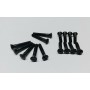 BULLONERIA-Distanzia-Rondelle-Anelli Seeger-Fascette.-Kit 15 Bulloni Viti Carter per Moto Guzzi Vecchio Falcone 500-GTV-Super...