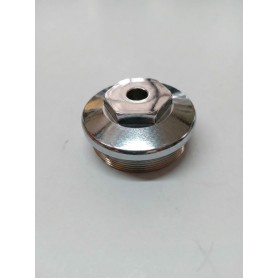 Home-Tappo Cromato Superiore Fodero Forcella per Moto Guzzi Airone 250 Sport Turismo