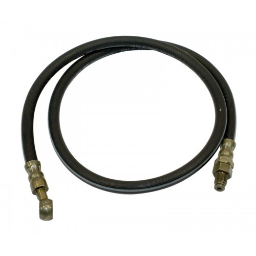 TUBI FRENO-Tubo Freno Nero Anteriore Destro per Moto Guzzi California 1100EV '97-'99 Jackal Special Stone