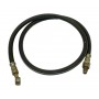 TUBI FRENO-Tubo Freno Nero Anteriore Destro per Moto Guzzi California 1100EV '97-'99 Jackal Special Stone