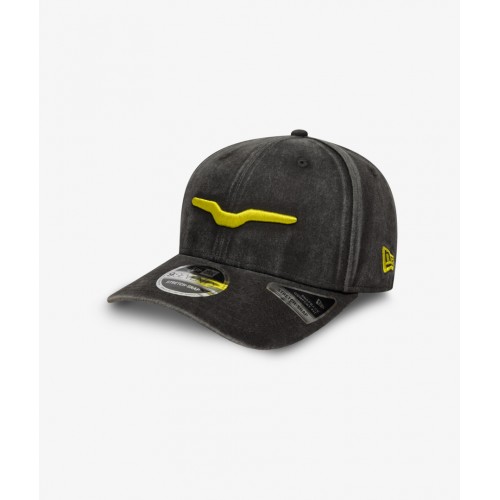 ABBIGLIAMENTO ORIGINALE MOTO GUZZI-CAPPELLINO GRIGIO GIALLO New Era Washed 9Seventy®