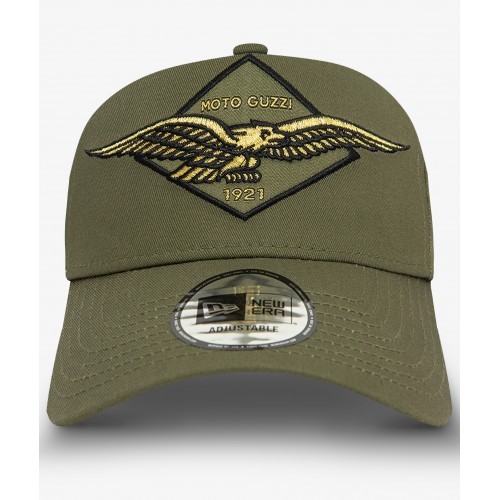 CAPPELLINO VERDE MILITARE New Era 9Forty® Originale Moto Guzzi