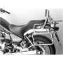 PORTAPACCHI - SCHIENALI - TELAIETTI-Kit Teali Cromate Valigie per Moto Guzzi Nevada NT- Club 350 - 750 dal 91 a 2003