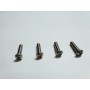 BULLONERIA-Distanzia-Rondelle-Anelli Seeger-Fascette.-Kit 4 Viti acciaio inox Testa Tonda per attacco pompa freno e gruppo fr...