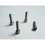 BULLONERIA-Distanzia-Rondelle-Anelli Seeger-Fascette.-Kit viti acciaio inox: 4 viti per collettore aspirazione per tutte le M...