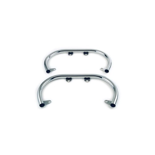 BORDI TESTATA - PARAGINOCCHIA-Coppia Bordi testata crom Guzzi 700 850 1000 1100