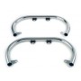 BORDI TESTATA - PARAGINOCCHIA-Coppia Bordi testata crom Guzzi 700 850 1000 1100