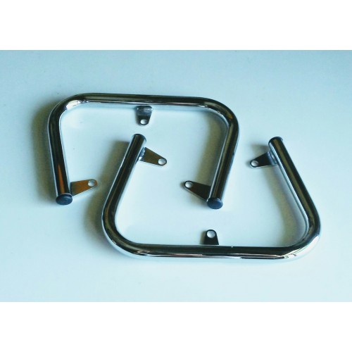 BORDI TESTATA - PARAGINOCCHIA-Coppia Bordi testata crom Guzzi 350 750 al 2003