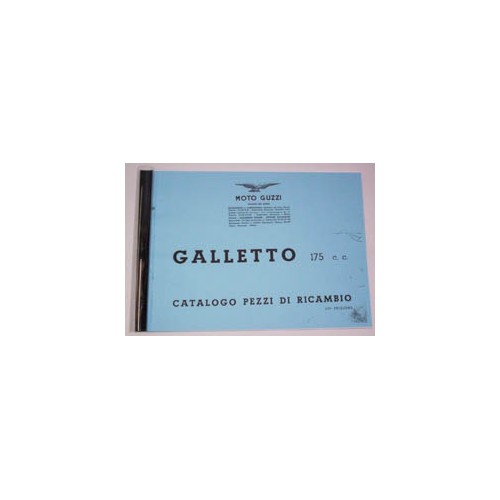 CATALOGHI RICAMBI-MANUALE OFFICINA-Catalogo pezzi di ricambio x Galletto 175cc