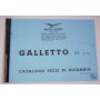 CATALOGHI RICAMBI-MANUALE OFFICINA-Catalogo pezzi di ricambio x Galletto 175cc
