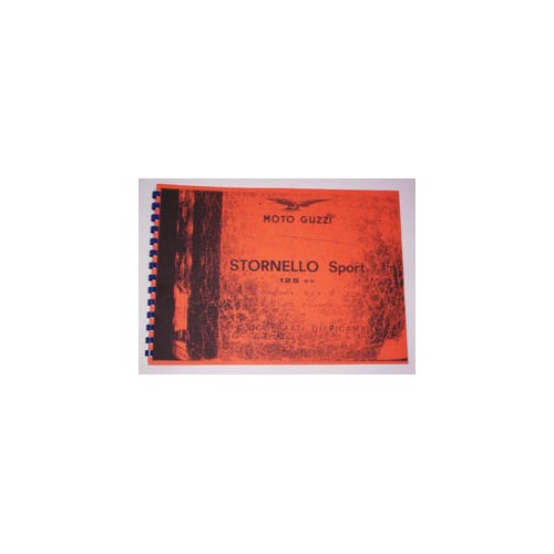 CATALOGHI RICAMBI-MANUALE OFFICINA-Catalogo ricambi x Stornello Sport 125cc