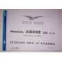CATALOGHI RICAMBI-MANUALE OFFICINA-Catalogo Ricambi Copie per Moto Guzzi Airone Astorino 250cc Valvole Scoperte - BZ008