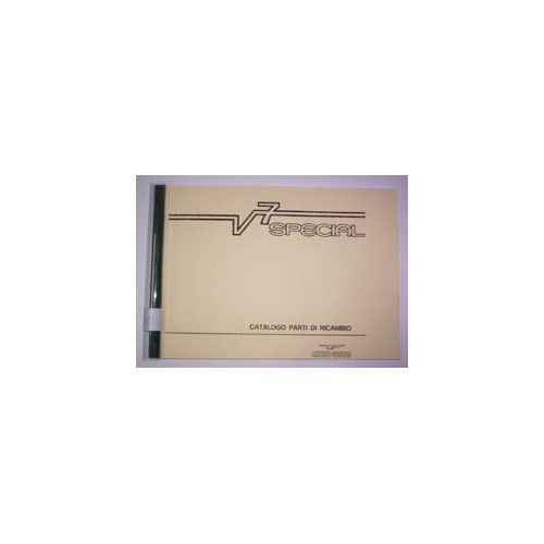 CATALOGHI RICAMBI-MANUALE OFFICINA-Catalogo ricambi x Guzzi V7 Special