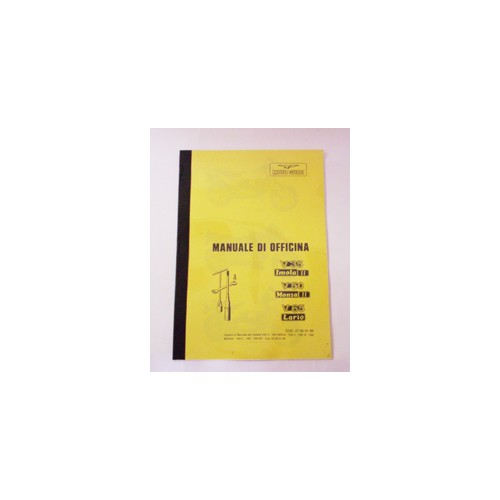 CATALOGHI RICAMBI-MANUALE OFFICINA-Manuale d'officina x Guzzi V35 Imola, V50 Monza II,V65 Lario