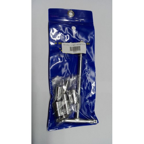 VARI-ACCESSORI-RICAMBI-ATTREZZI-SET Chiave a T - 6/8/10/12/13/14 mm