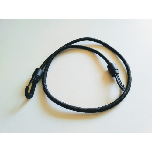 VARI-ACCESSORI-RICAMBI-ATTREZZI-Elastico Fissaggio Bagagli Nero Cm 65 X D.5mm