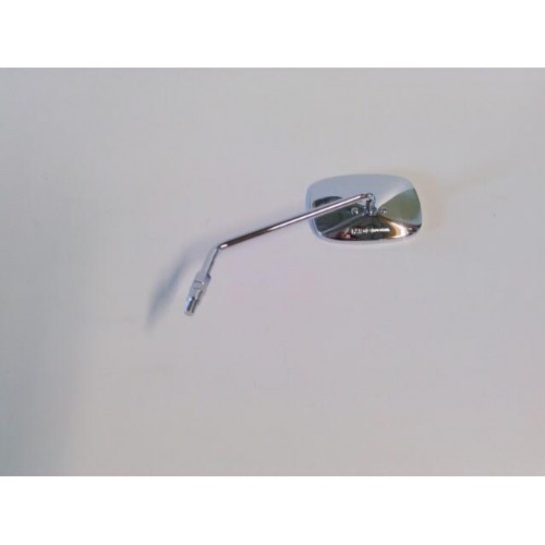SPECCHI-Specchio Cromato SX Rettangolare, Lunghezza Braccio Cm 28 per Moto Guzzi vari Modelli da 350 a 1100