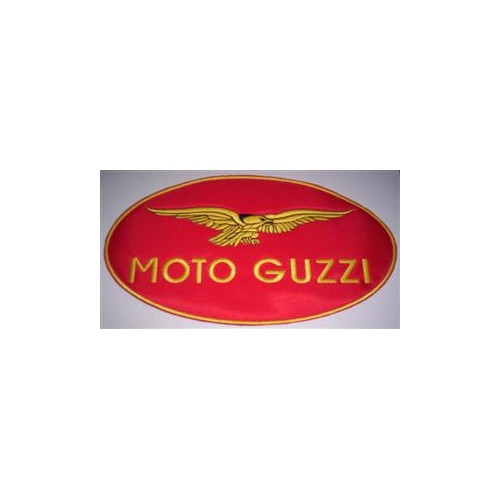 ABBIGLIAMENTO - CASCHI-ACCESSORI-Etichetta in Soffa Guzzi Rossa cm25 X15