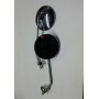 SPECCHI-Specchio SX Cromato Con Fascetta Al Manubrio per Moto Guzzi Vari Modelli ,Ciclomotore e Moto Storiche - AP051