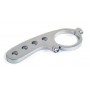 FARI ANTERIORI-Coppia staffe D.44 crom x fari supplementari Guzzi Calif 1100 EV