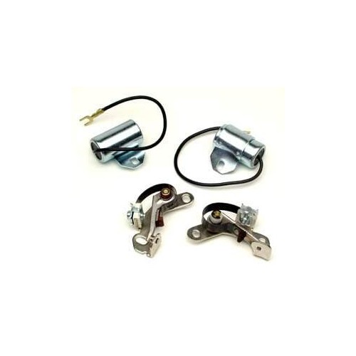 CONTATTI - CONDENSATORI-Gruppo Contatti e CondensatorI Elattrici per Moto Guzzi 850,1000 - BE253