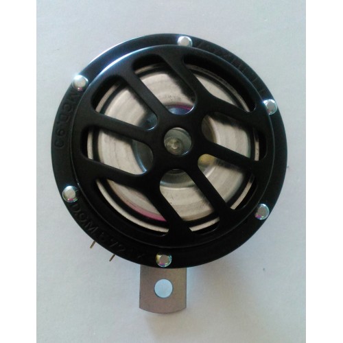 CLAXON - TROMBE-Claxon nero 12V per Moto Guzzi varie
