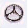 CLAXON - TROMBE-Mascherina cromata claxon per Moto Guzzi Nevada 350 750 '97/01, California 1100 ie '94/97, California EV '97/...