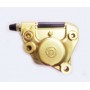POMPE-PINZE FRENO-LEVE-Pinza Freno Posteriore Oro per Moto Guzzi Daytona1000 - V10-V11 per tutti i modelli- AI052 GU30653001