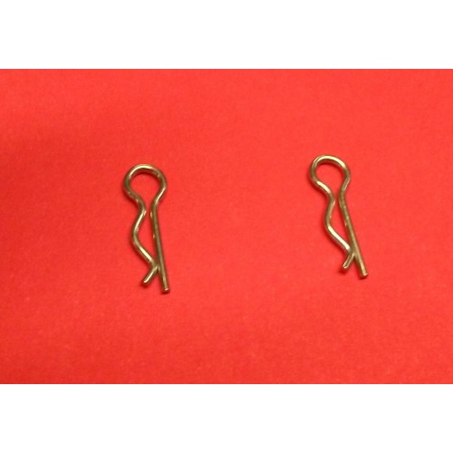POMPE-PINZE FRENO-LEVE-kIT 2 Coppigle Perni Pinza Freno Mod. Oro per Moto Guzzi 1100 dal 98 ( Coppiglia Tipo Universale )