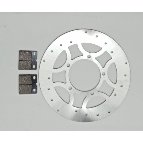 DISCHI FRENO-Disco Freno Anteriore o Posteriore con Pastik per Moto Guzzi 850 T5 III civile, 1000 SP II, Ant per V35/65 Lario...