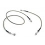 TUBI FRENO-Kit Tubi Freno Acciaio Inox con raccordi per Moto Guzzi Nevada 350 e 750