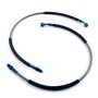 TUBI FRENO-Tubo Freno Anteriore Inox per Moto Guzzi 350 650 NTX