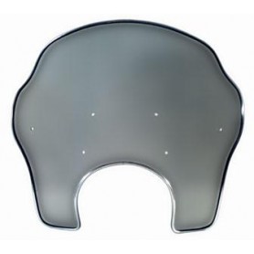 PARABREZZA-Parabrezza Basso Originale Fumè 6 Fori per Moto Guzzi California 1000 III. Misure: L.680mm, H. 720mm