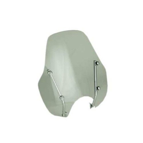 PARABREZZA-Parabrezza Trasparente S/Attacchi con Bordo per Moto Guzzi Nevada 350/750 91/2001,California1100 III-AQ014-2