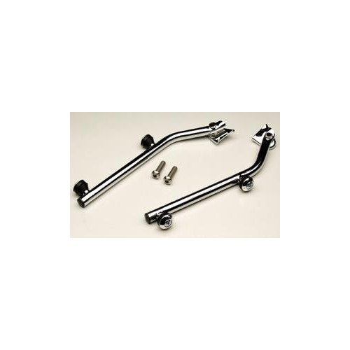 PARABREZZA-Attacchi Cromati per Parabrezza art.AQ013-AQ014-AQ014-2 per Moto Guzzi Nevada NT Club 2001 California 1100 Carbura...