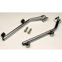 PARABREZZA-Attacchi Cromati per Parabrezza art.AQ013-AQ014-AQ014-2 per Moto Guzzi Nevada NT Club 2001 California 1100 Carbura...