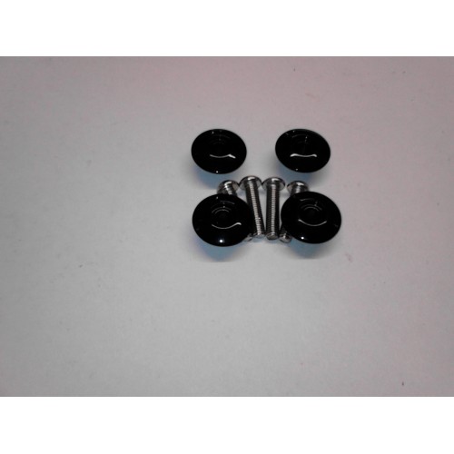 PARABREZZA-KIT 4 Borchie Esterne C/Vite X Parabrezza per Moto Guzzi Breva 750 IE - Nevada 750 Classic Ie Art. Parabrezza AQ04...