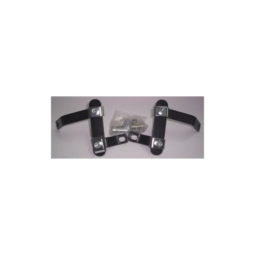 PARABREZZA-Attacchi Inferiore Forcella Neri Parabrezza per Moto Guzzi V35 V50 V65 Custom