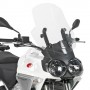 PARABREZZA-Parabrezza Trasparente GIVI H61xL46 cm per Moto Guzzi Stelvio 1200 (08/09)