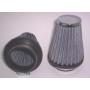 FILTRI, ARIA, OLIO, Scatole Filtri e Coperchi-Filtro aria metallo cromato competizion Moto Guzzi 1100 Tutti modelli
