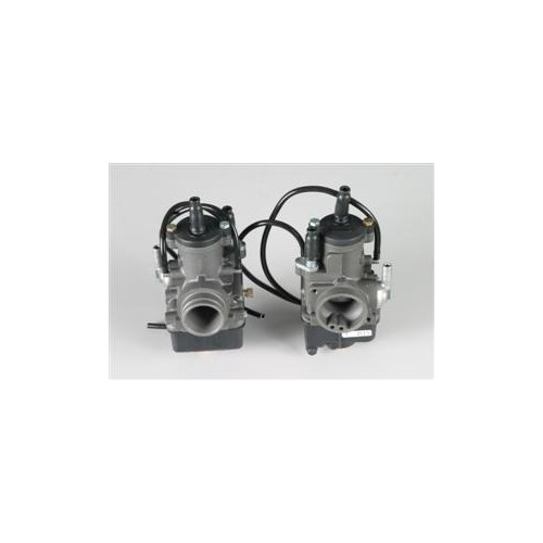 CARBURATORI - MANICOTTI - COLLETTORI -PARTI CARBURATORI-Coppia Carburatori PHBH 30 SX DX Neri per Moto Guzzi V50 C, V50 III, ...