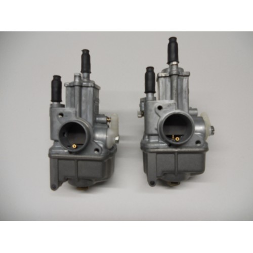 CARBURATORI - MANICOTTI - COLLETTORI -PARTI CARBURATORI-Coppia carburatori DX e SX Dell'Orto VHBZ 26 per Moto Guzzi V35 II