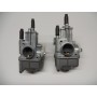 CARBURATORI - MANICOTTI - COLLETTORI -PARTI CARBURATORI-Coppia carburatori DX e SX Dell'Orto VHBZ 26 per Moto Guzzi V35 II
