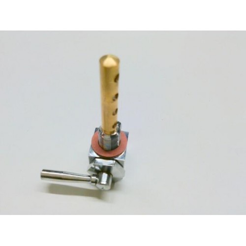 RUBINETTI e POMPE BENZINA-Rubinetto Benzina Con Riserva Filtro cm 4, SX o DX per Moto Guzzi Stornello 125 160, 5 Marce , V7 S...