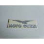DECALCOMANIE - ADESIVI-Adesivo SX "Moto Guzzi" Nero Argento per Moto Guzzi California 1100 Jackal-EV - V11 - BH007-1