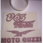 DECALCOMANIE - ADESIVI-Serie decalcomanie per Moto Guzzi V65 Florida colore nera o bianca