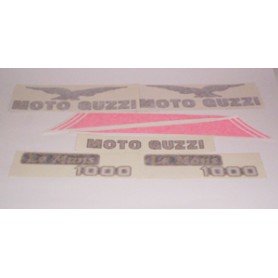 DECALCOMANIE - ADESIVI-Serie decalcomanie originali per Moto Guzzi 1000 Le Mans