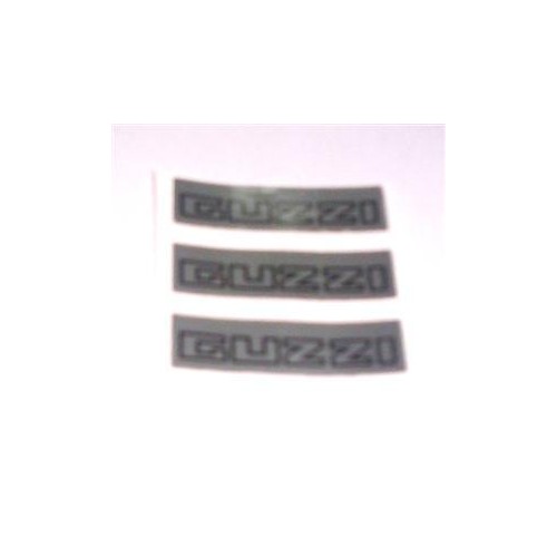 DECALCOMANIE - ADESIVI-Adesivi Nero Argento per specchi Moto Guzzi Florida, California III